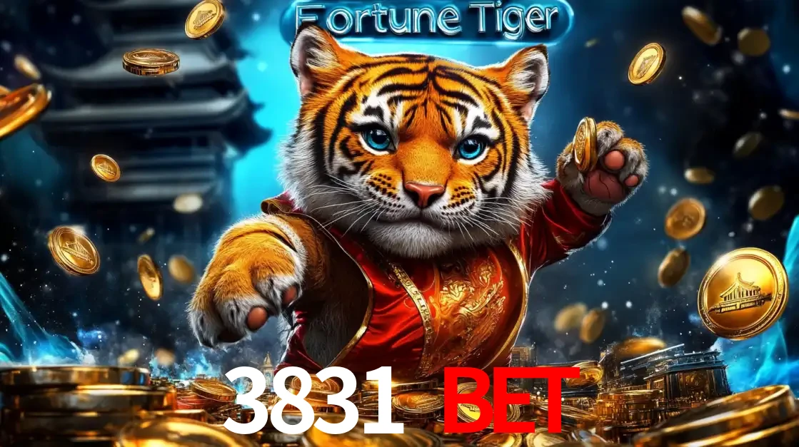 Imagem promocional do jogo de slot Fortune Tiger, com um tigre majestoso em traje tradicional cercado por uma fortuna em moedas de ouro, disponível agora no cassino 3831 bet.